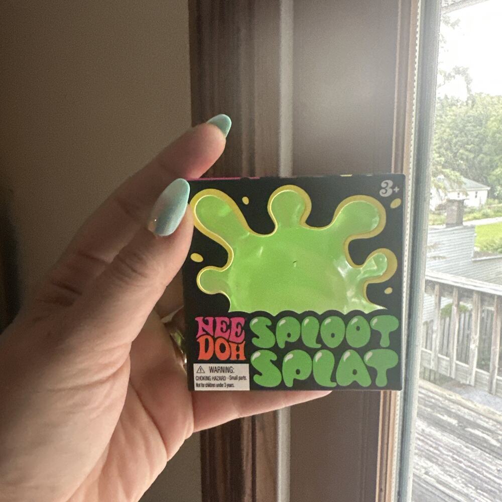 Schylling NeeDoh SPLOOT SPLAT Nee Doh SplootSplat Squishy Green Authentic